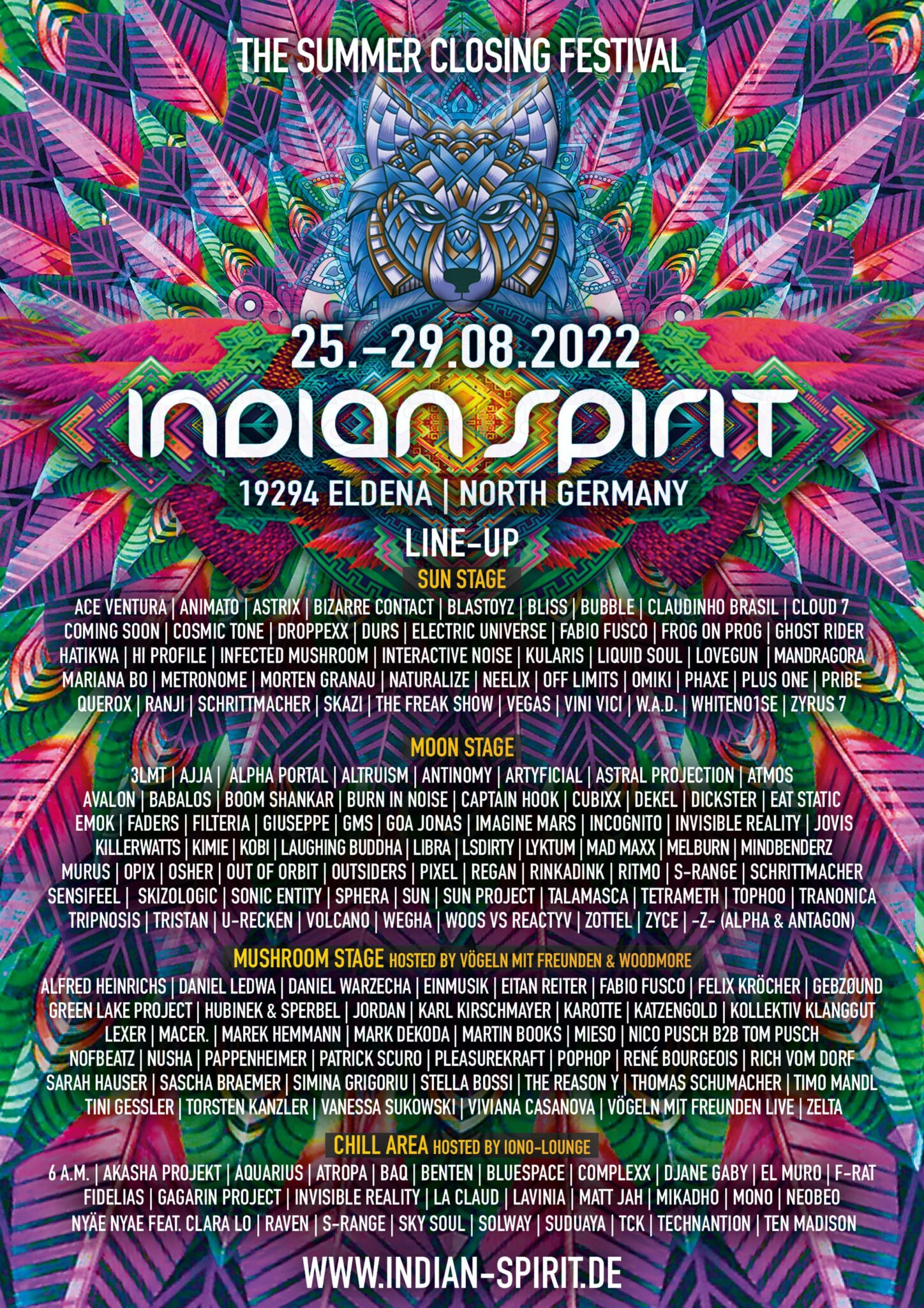 Indian Spirit 2022 Deutschlands größtes Psytrance Festival