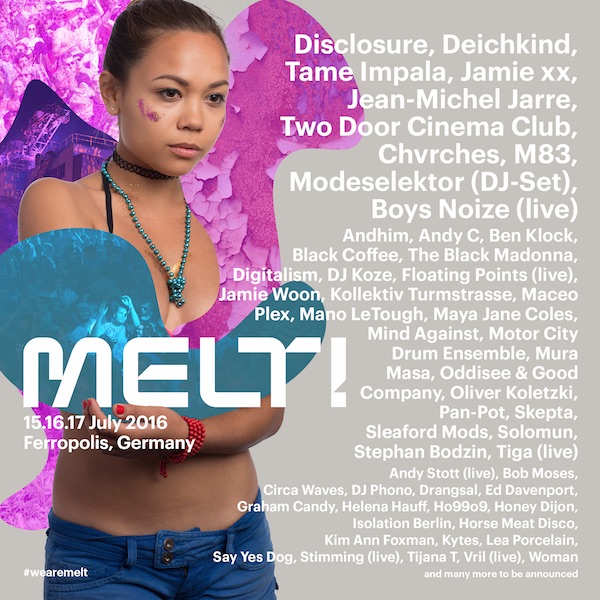 Melt! 2016 – Line-up